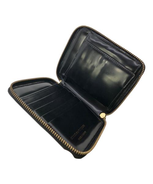 COMME des GARCONS（コムデギャルソン）COMME des GARCONS (コムデギャルソン) DOT EMBOSSED WALLET／ドットエンボスド ウォレット ブラックの古着・服飾アイテム