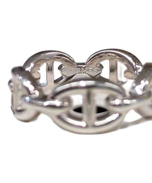 HERMES（エルメス）HERMES (エルメス) CHAINE D’ANCRE ENCHAINEE／シエーヌ・ダンクル アンシェネ シルバー サイズ:53(13号)の古着・服飾アイテム