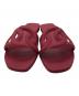 HERMES (エルメス) ALOHA CHAINE DANCRE FLAT SANDAL／アロハ シェーヌダンクル フラットサンダル レッド サイズ:37：27000円