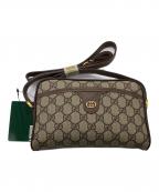 GUCCIグッチ）の古着「オールド GGスプリーム ショルダー／OLD GG SUPREME SHOULDER」｜ベージュ