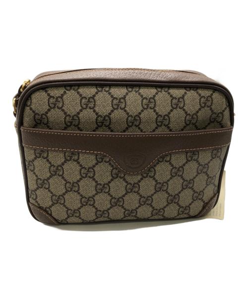 GUCCI（グッチ）GUCCI (グッチ) オールド GGスプリーム ショルダー／OLD GG SUPREME SHOULDER ベージュの古着・服飾アイテム