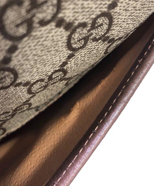 GUCCI（グッチ）GUCCI (グッチ) オールド GGスプリーム ショルダー／OLD GG SUPREME SHOULDER ベージュの古着・服飾アイテム