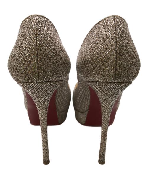Christian Louboutin（クリスチャン・ルブタン）Christian Louboutin (クリスチャン・ルブタン) ハイヒール シルバー サイズ:38の古着・服飾アイテム