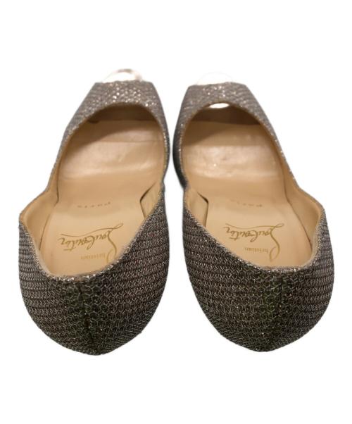 Christian Louboutin（クリスチャン・ルブタン）Christian Louboutin (クリスチャン・ルブタン) ハイヒール シルバー サイズ:38の古着・服飾アイテム