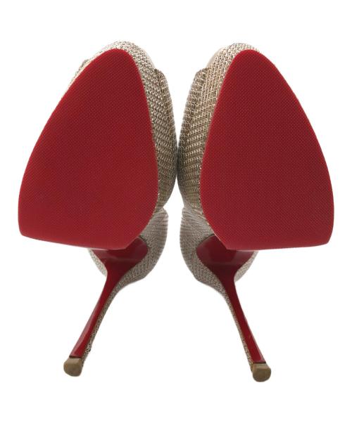 Christian Louboutin（クリスチャン・ルブタン）Christian Louboutin (クリスチャン・ルブタン) ハイヒール シルバー サイズ:38の古着・服飾アイテム