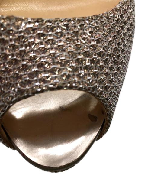 Christian Louboutin（クリスチャン・ルブタン）Christian Louboutin (クリスチャン・ルブタン) ハイヒール シルバー サイズ:38の古着・服飾アイテム