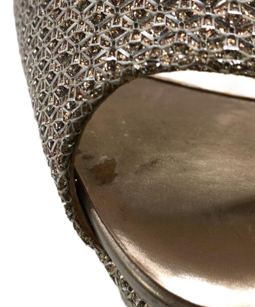 Christian Louboutin（クリスチャン・ルブタン）Christian Louboutin (クリスチャン・ルブタン) ハイヒール シルバー サイズ:38の古着・服飾アイテム