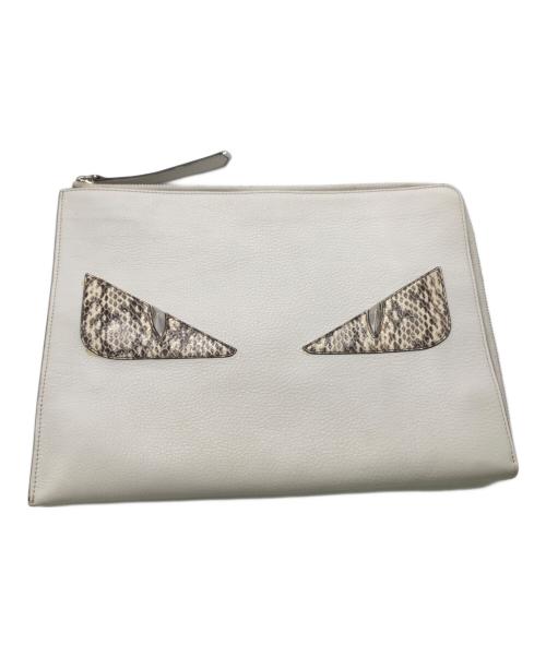 FENDI（フェンディ）FENDI (フェンディ) BUGS EYE MONSTER／バグズアイモンスター ホワイトの古着・服飾アイテム