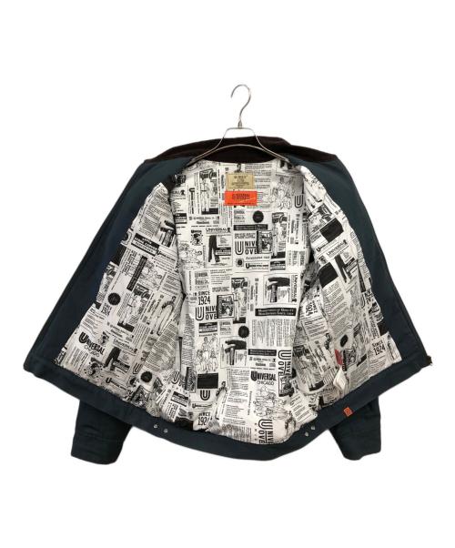 AVIREX（アヴィレックス）AVIREX (アヴィレックス) UNIVERSAL OVERALL (ユニバーサルオーバーオール) ワークジャケット／WORK JACKET グリーン サイズ:XLの古着・服飾アイテム