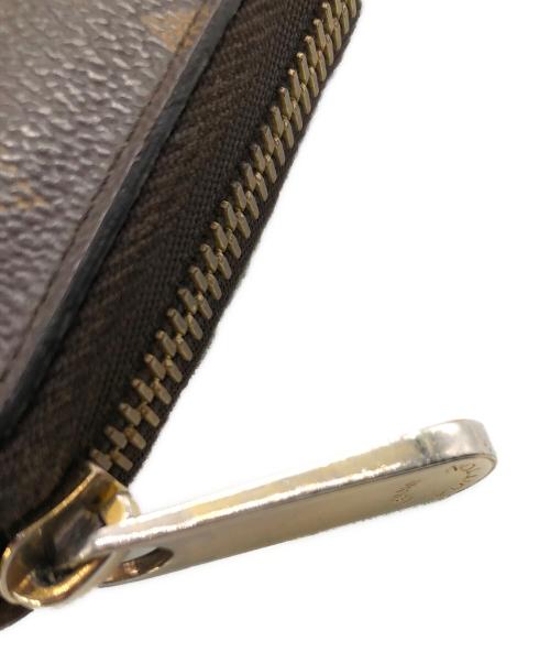 LOUIS VUITTON（ルイ ヴィトン）LOUIS VUITTON (ルイ ヴィトン) モノグラム ジッピーウォレット／MONOGRAM ZIPPE WALLET ブラウン×ピンクの古着・服飾アイテム