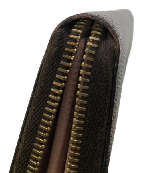 LOUIS VUITTON（ルイ ヴィトン）LOUIS VUITTON (ルイ ヴィトン) モノグラム ジッピーウォレット／MONOGRAM ZIPPE WALLET ブラウン×ピンクの古着・服飾アイテム