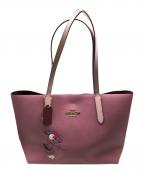 COACH×DISNEYコーチ×ディズニー）の古着「AVENUE CARRY ALL／アベニュー キャリーオール」｜ピンク