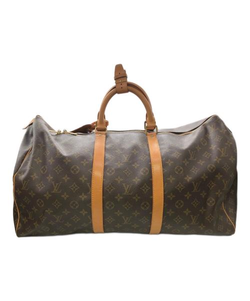 LOUIS VUITTON（ルイ ヴィトン）LOUIS VUITTON (ルイ ヴィトン) モノグラム・キーポル55／MONOGRAM KEEPALL 55の古着・服飾アイテム