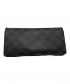 LOUIS VUITTONルイ ヴィトン）の古着「ダミエ・グラフィット ポルトフォイユ・ブラザ／Ⅾ’AMIER GRAFIT PORTEFEUILLE BRAZZA」