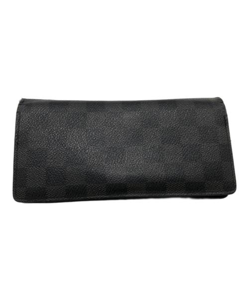 LOUIS VUITTON（ルイ ヴィトン）LOUIS VUITTON (ルイ ヴィトン) ダミエ・グラフィット ポルトフォイユ・ブラザ／Ⅾ’AMIER GRAFIT PORTEFEUILLE BRAZZAの古着・服飾アイテム