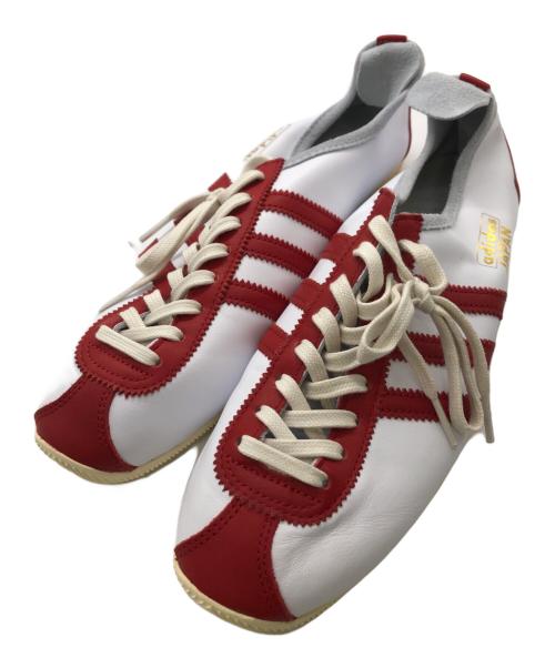 adidas（アディダス）adidas (アディダス) JAPAN／ジャパン ホワイト×レッド サイズ:28cmの古着・服飾アイテム