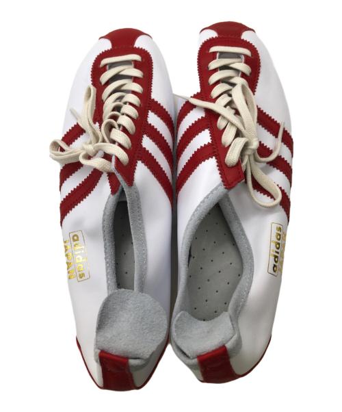 adidas（アディダス）adidas (アディダス) JAPAN／ジャパン ホワイト×レッド サイズ:28cmの古着・服飾アイテム