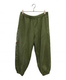 NIKE×SUPREME（ナイキ×シュプリーム）の古着「SIDE LOGO SWEAT PANTS／サイドロゴ スウェットパンツ」｜グリーン