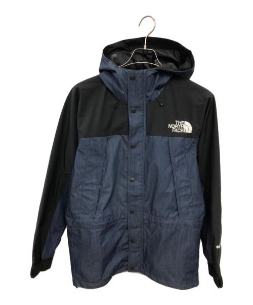THE NORTH FACE（ザ ノース フェイス）THE NORTH FACE (ザ ノース フェイス) Mountain Light Denim Jacket／マウンテンライト デニムジャケット インディゴ サイズ:Mの古着・服飾アイテム