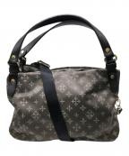 russetラシット）の古着「COLOR HANDLE HAND BAG／カラーハンドルハンドバッグ」｜グレー