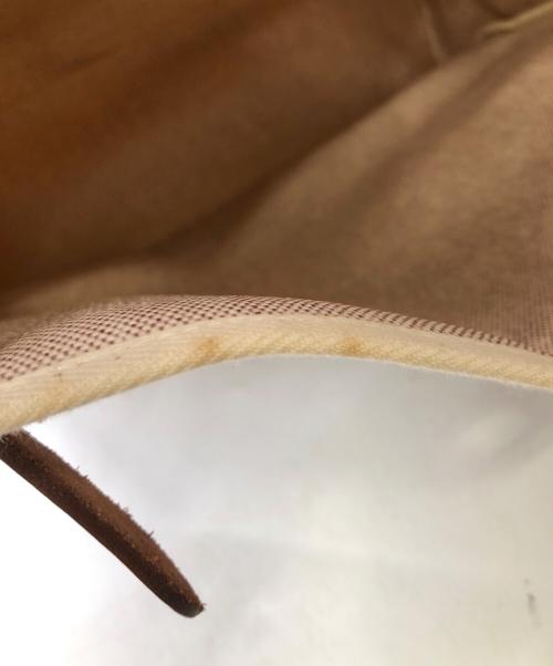 HERMES（エルメス）HERMES (エルメス) エールバッグMM／YELL BAG MM ベージュ×ブラウンの古着・服飾アイテム