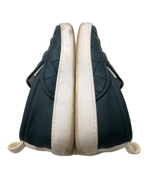 BOTTEGA VENETA（ボッテガベネタ）BOTTEGA VENETA (ボッテガベネタ) マキシ・イントレチャート スリッポン／MAXI INTRECCIATO SLIPON グリーン サイズ:44の古着・服飾アイテム