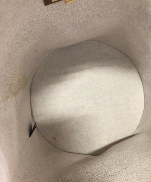 CELINE（セリーヌ）CELINE (セリーヌ) Bucket 16／バケット16 ベージュ×ブラウンの古着・服飾アイテム