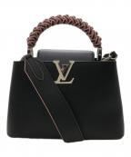 LOUIS VUITTONルイ ヴィトン）の古着「カプシーヌBB」｜ピンク×ブラック