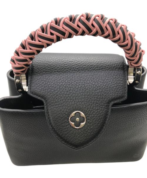 LOUIS VUITTON（ルイ ヴィトン）LOUIS VUITTON (ルイ ヴィトン) 	カプシーヌBB ピンク×ブラックの古着・服飾アイテム