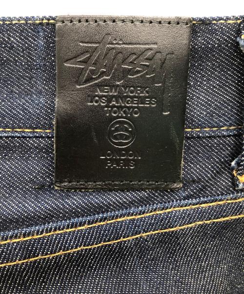 stussy（ステューシー）stussy (ステューシー) JAPAN MADE SELVEDGE DENIM PANTS／日本製セルビッジデニムパンツ インディゴ サイズ:36の古着・服飾アイテム