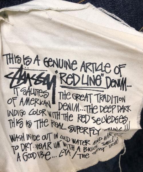 stussy（ステューシー）stussy (ステューシー) JAPAN MADE SELVEDGE DENIM PANTS／日本製セルビッジデニムパンツ インディゴ サイズ:36の古着・服飾アイテム