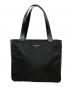 PRADA（プラダ）の古着「ナイロントートバッグ／NYLON TOTE BAG」｜ブラック