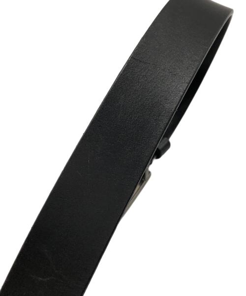 GUCCI（グッチ）GUCCI (グッチ) G-LOGO BUCKLE LETHER BELT／G ロゴバックル レザーベルト ブラックの古着・服飾アイテム