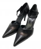CHANELシャネル）の古着「アンクルストラップパンプス／ANKLE STRAP PUMPS」｜ブラック