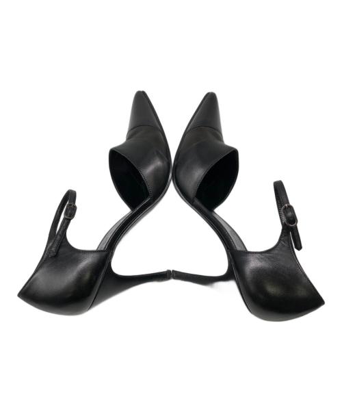 CHANEL（シャネル）CHANEL (シャネル) アンクルストラップパンプス／ANKLE STRAP PUMPS ブラック サイズ:351/2の古着・服飾アイテム