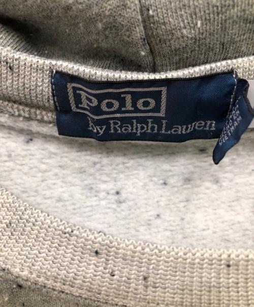 POLO RALPH LAUREN（ポロ・ラルフローレン）POLO RALPH LAUREN (ポロ・ラルフローレン) ポロベア プルオーバーパーカー／POLO BEAR PULL OVER PARKA グレー サイズ:Lの古着・服飾アイテム
