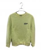 stussyステューシー）の古着「クルーネックスウェット／CREW NECK SWEAT」｜グリーン