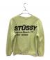 stussy (ステューシー) クルーネックスウェット／CREW NECK SWEAT グリーン サイズ:S：5000円
