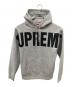 SUPREME（シュプリーム）の古着「Banner Pullover Hoodie／バナープルオーバーフーディ」｜グレー