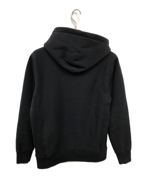 SUPREME（シュプリーム）SUPREME (シュプリーム) Chrome Classic logo Hooded／クロームクラシックロゴフーデッド ブラック サイズ:Sの古着・服飾アイテム
