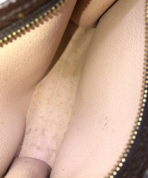 LOUIS VUITTON（ルイ ヴィトン）LOUIS VUITTON (ルイ ヴィトン) モノグラム・ポシェット トワレット15／MONOGRAM POCHETTE TOILETTE 15 ブラウンの古着・服飾アイテム