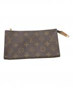 LOUIS VUITTONルイ ヴィトン）の古着「バケット付属ポーチ／BUCKET ATTACHED POUCH」｜ブラウン
