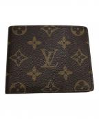 LOUIS VUITTONルイ ヴィトン）の古着「Monogram Portvie 9 Cult Credit／モノグラム ポルトヴィエ カルトクレディ」｜ブラウン