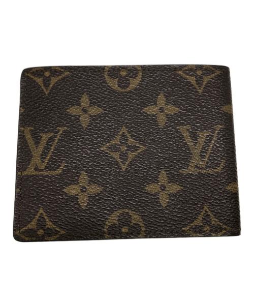 LOUIS VUITTON（ルイ ヴィトン）LOUIS VUITTON (ルイ ヴィトン) Monogram Portvie 9 Cult Credit／モノグラム ポルトヴィエ カルトクレディ ブラウンの古着・服飾アイテム