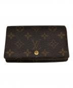 LOUIS VUITTONルイ ヴィトン）の古着「モノグラム ポルトモネ ビエ トレゾール／MONOGRAM PORTEMONNAIE VIE TREZOR」｜ブラウン