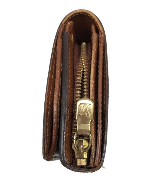 LOUIS VUITTON（ルイ ヴィトン）LOUIS VUITTON (ルイ ヴィトン) モノグラム ポルトモネ ビエ トレゾール／MONOGRAM PORTEMONNAIE VIE TREZOR ブラウンの古着・服飾アイテム