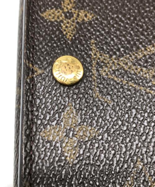 LOUIS VUITTON（ルイ ヴィトン）LOUIS VUITTON (ルイ ヴィトン) モノグラム ポルトモネ ビエ トレゾール／MONOGRAM PORTEMONNAIE VIE TREZOR ブラウンの古着・服飾アイテム