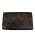 LOUIS VUITTON (ルイ ヴィトン) モノグラム ポルトモネ ビエ トレゾール／MONOGRAM PORTEMONNAIE VIE TREZOR ブラウン：10000円