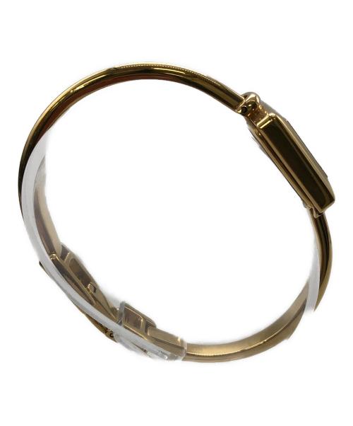 GUCCI（グッチ）GUCCI (グッチ) SQUARE FACE／スクエアフェイス ゴールドカラーの古着・服飾アイテム