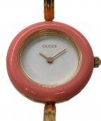 GUCCIグッチ）の古着「CHANGE BEZEL／チェンジベゼル」｜ホワイト